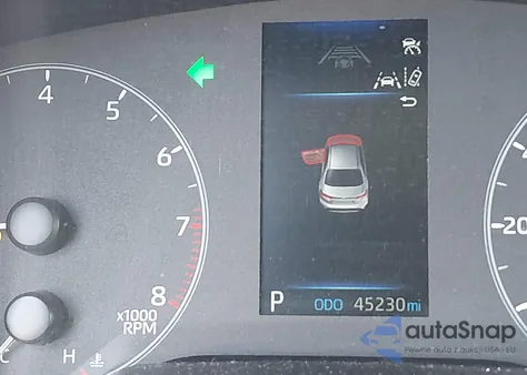 2024 Toyota Corolla Le z USA, uszkodzony, nr VIN 5YFB4MDE6RP177830